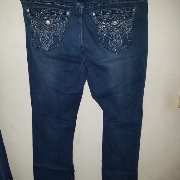 Diamonds Threads Size 20 Bootcut Jeans - Picture 2 of 3